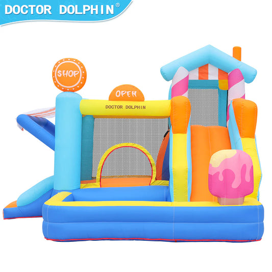 INF JUMPER SLIDE & POOL D-11ft.3" W-10ft.6" H-7ft.8"