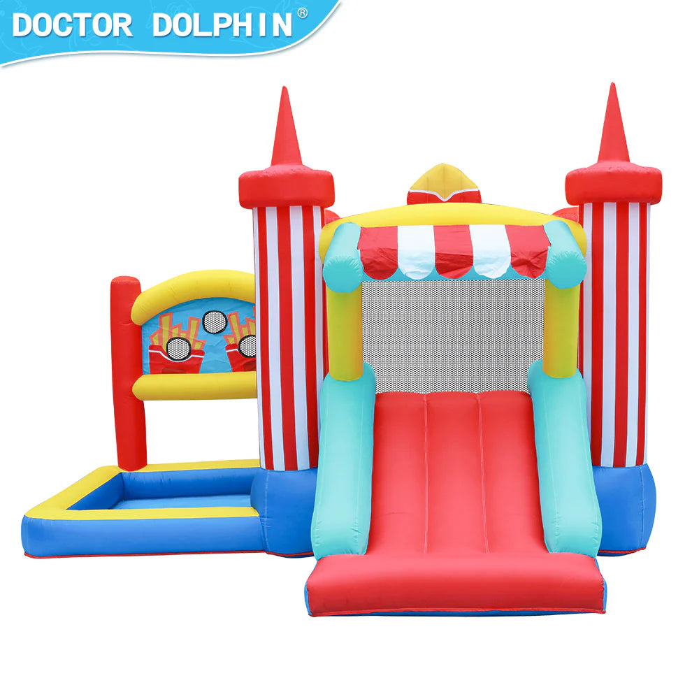 INF JUMPER SLIDE & POOL D-10ft.3" W-10ft.3" H-7ft.9"