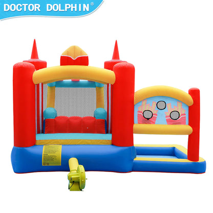 INF JUMPER SLIDE & POOL D-10ft.3" W-10ft.3" H-7ft.9"