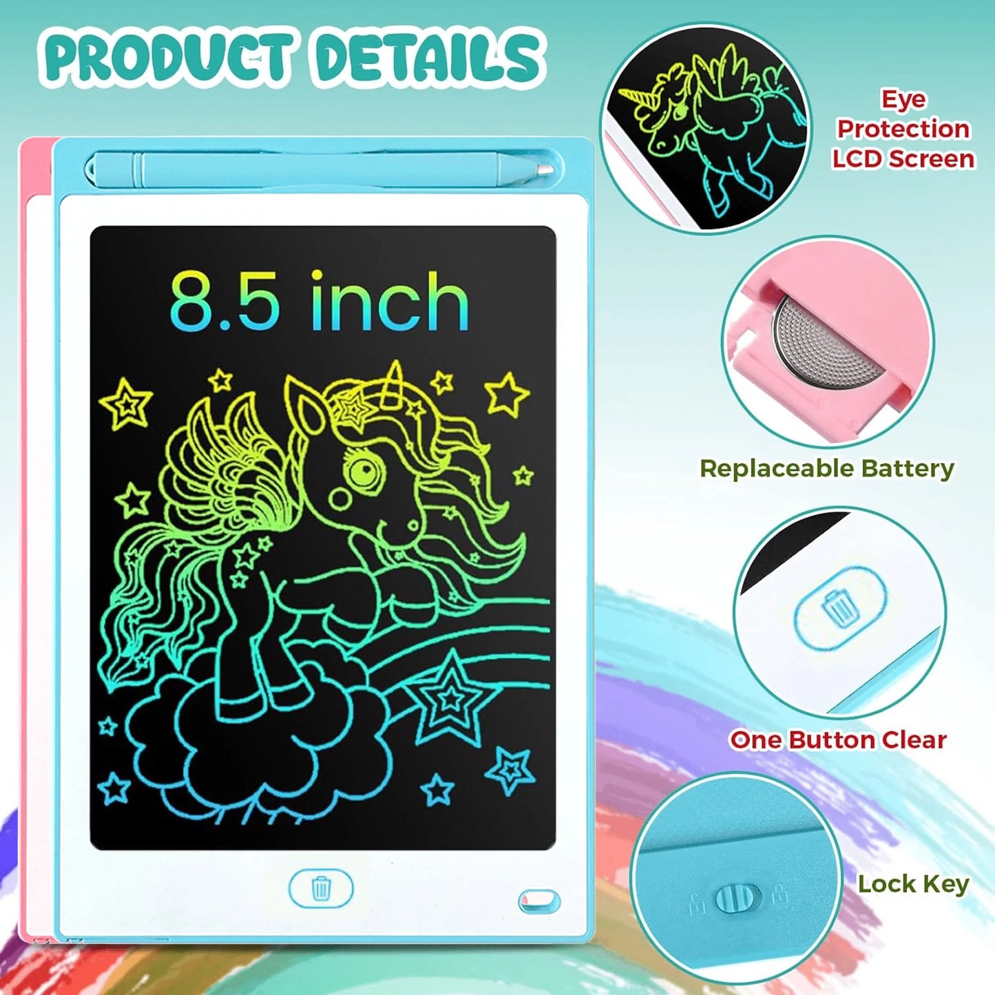 WRITING SLATE TOY 8.5"