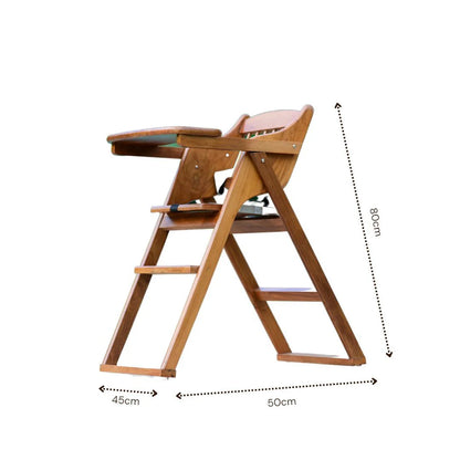 BABY WOODEN FEEDING CHAIR