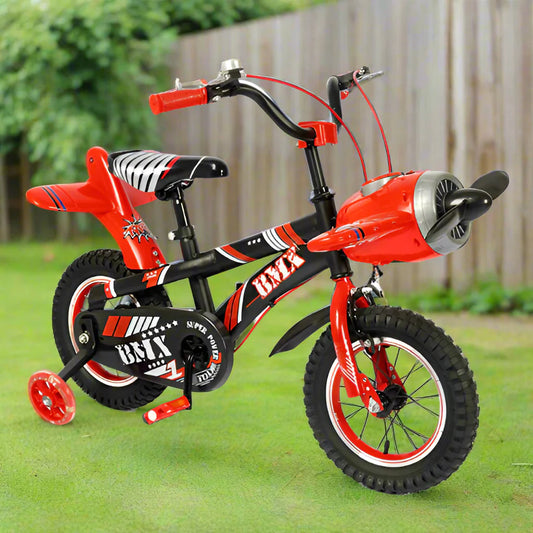 Kids 4 Wheels Bicycle 12" | B12-12SKY
