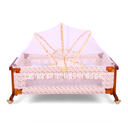 Junior Brown Baby Cot BC-580