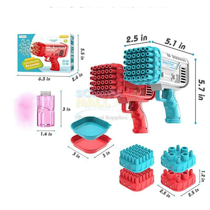 2-in-1Electric Bubble Gun Party Gift for Kids