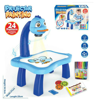 3 In 1 LED Projector Drawing Table Toy