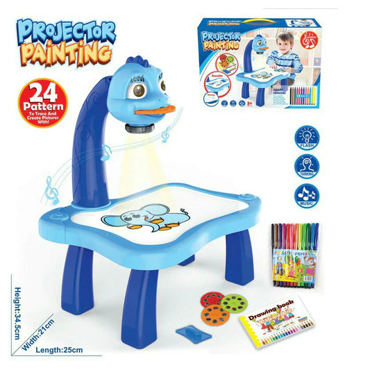 3 In 1 LED Projector Drawing Table Toy