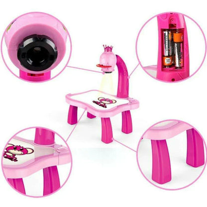 3 In 1 LED Projector Drawing Table Toy