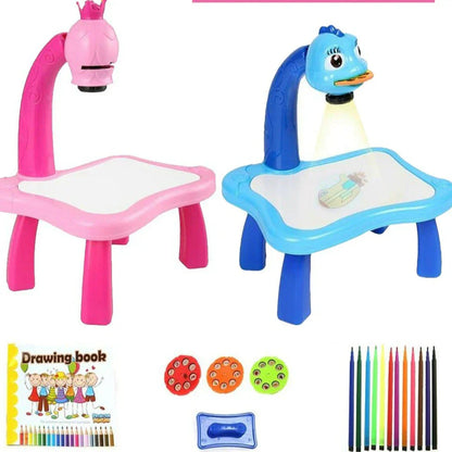 3 In 1 LED Projector Drawing Table Toy