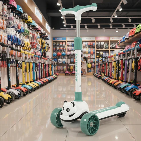 KIDS RIDE ON SCOOTY PANDA FACE 2688