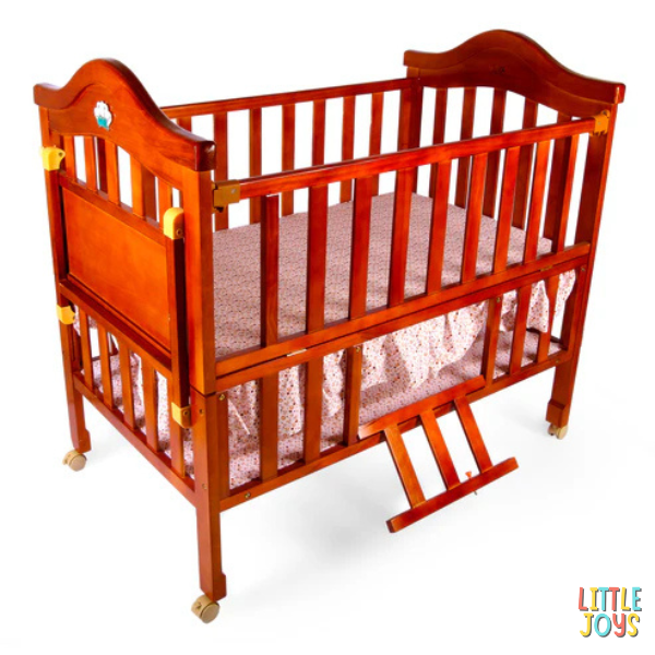 Junior Brown Baby Cot BC-580