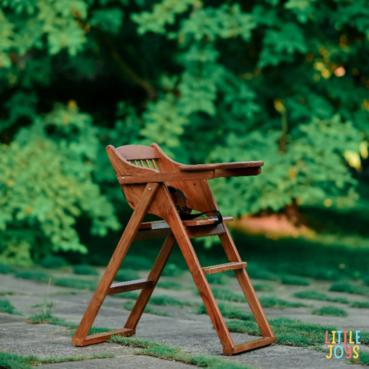 BABY WOODEN FEEDING CHAIR
